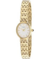 Buy Rotary Ladies White Gold Plated Watch online