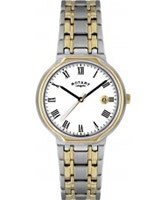 Buy Rotary Mens Two Tone Watch online