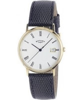 Buy Rotary Mens 9Ct Gold Case Watch online