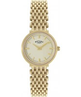 Buy Rotary 9Ct Gold Ladies Cream Dial Watch online