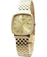 Buy Rotary Mens Windsor Gold Plated Watch online