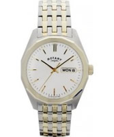 Buy Rotary Mens Seville Two Tone Watch online