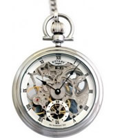 Buy Rotary Mens Steel Pocket Watch online