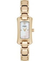 Buy Rotary Ladies Timepieces Mop Dial Gold Pvd Stainless Steel Bracelet Watch online