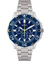 Buy Rotary Mens Aquaspeed Blue Dial Chronograph Watch online