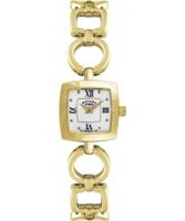 Buy Rotary Ladies Timepieces Stones Champagne Dial Gold Plated Watch online