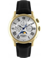 Buy Rotary Mens Chronograph Moonphase Watch online