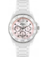 Buy Rotary Ceramique White Multifunction Watch online