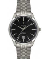 Buy Dreyfuss and Co Ladies Silver Black Watch online