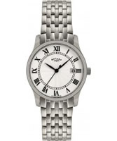 Buy Rotary Mens Silver Tone  Watch online