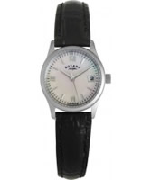 Buy Rotary Ladies Pearl Black Watch online