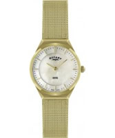 Buy Rotary Ladies Ultra Slim Gold Plated Watch online