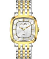 Buy Rotary Ladies Ultra Slim Two Tone Watch online
