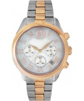 Buy Project D Ladies Chronograph Two Tone Watch online