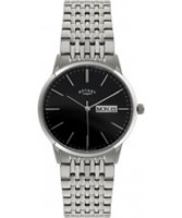 Buy Rotary Mens Silver Steel Bracelet Watch online