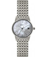 Buy Rotary Ladies Silver Steel Bracelet Watch online