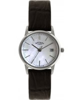 Buy Rotary Ladies Brown Leather Strap Watch online