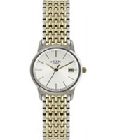 Buy Rotary Ladies Two Tone Steel Bracelet Watch online