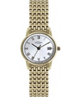 Buy Rotary Ladies Gold Steel Bracelet Watch online