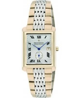 Buy Dreyfuss and Co Mens Silver Gold Watch online