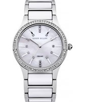 Buy Karen Millen Ladies Steel and Ceramic Bracelet Watch online