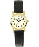 Buy Royal London Ladies Classic Gold and Black Watch online