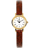 Buy Royal London Ladies Classic Slim Brown Watch online