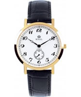 Buy Royal London Mens Classic Black and Gold Watch online
