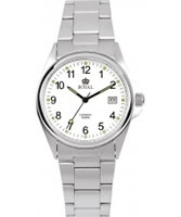 Buy Royal London Mens Classic Silver White Watch online