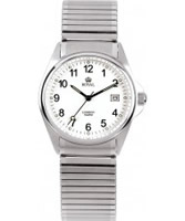 Buy Royal London Mens Classic Silver White Watch online