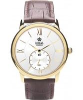 Buy Royal London Mens Classic Leather Brown Watch online