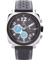 Buy Royal London Mens Sports Chronograph Black Calf Watch online