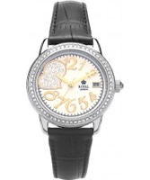 Buy Royal London Ladies Black Crystal Heart Fashion Watch online