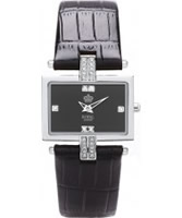 Buy Royal London Ladies Fashion Black Crystal Watch online