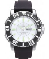 Buy Royal London Mens Black and White Sports Divers Watch online