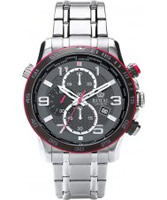 Buy Royal London Mens Silver and Black Sports Chronograph Watch online
