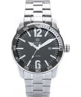 Buy Royal London Mens Silver and Black Sporty Watch online