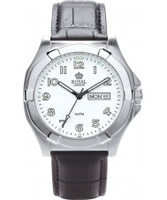 Buy Royal London Mens Black and Steel Workhorse Watch online