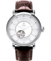 Buy Royal London Mens Steel and Brown Automatic Watch online
