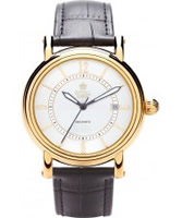 Buy Royal London Mens Black and Gold Automatic Watch online