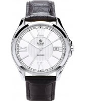 Buy Royal London Mens Black and Steel Automatic Watch online