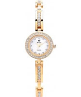 Buy Royal London Ladies Gold Crystal Dress Watch online