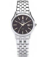 Buy Royal London Ladies Classic Silver Black Watch online
