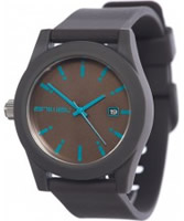 Buy Animal Mens Alva Black Silicone Strap Watch online