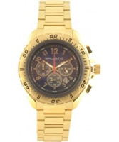 Buy Ballistic Mens Chronograph Brown Gold Watch online