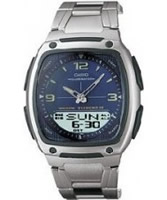 Buy Casio Mens Dual Display Steel Sports Watch online