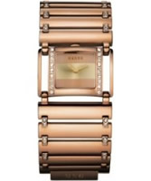 Buy Mango Ladies Polished Rose Gold Watch online