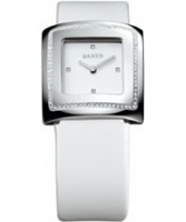 Buy Mango Ladies White Patent Watch online