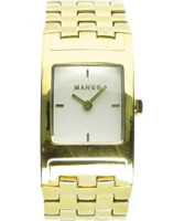 Buy Mango Ladies Gold White Watch online