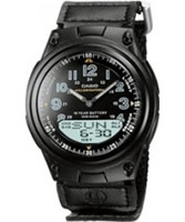 Buy Casio Mens Illuminator Black Combination Sports Watch online